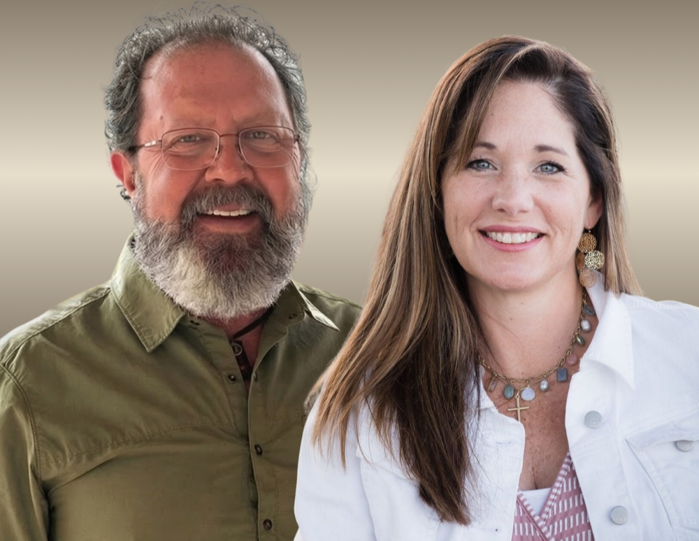 Dan Burke and Dr. Mary Ruth Hackett